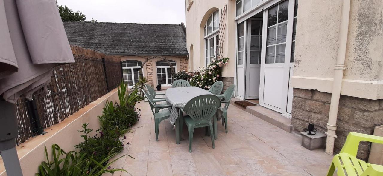 12 Rdc Appartement 2 Chambres Jardin Terrasse Plonéour-Lanvern Kültér fotó